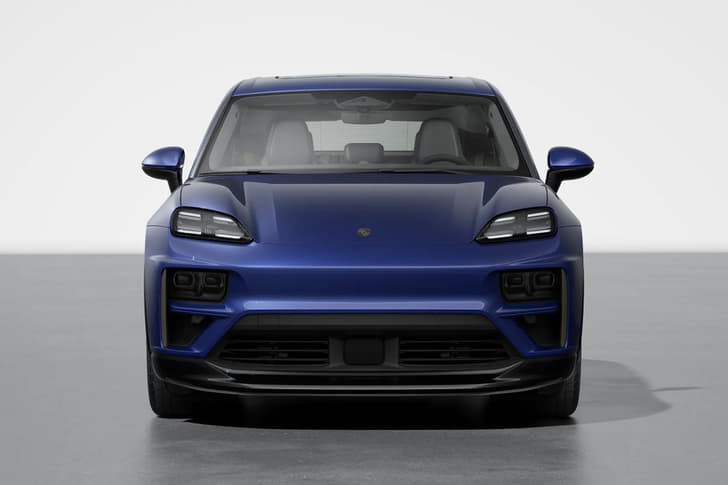 Porsche Macan Ev Color Gentian Blue Metallic Porsche Macan Ev Color Gentian Blue Metallic